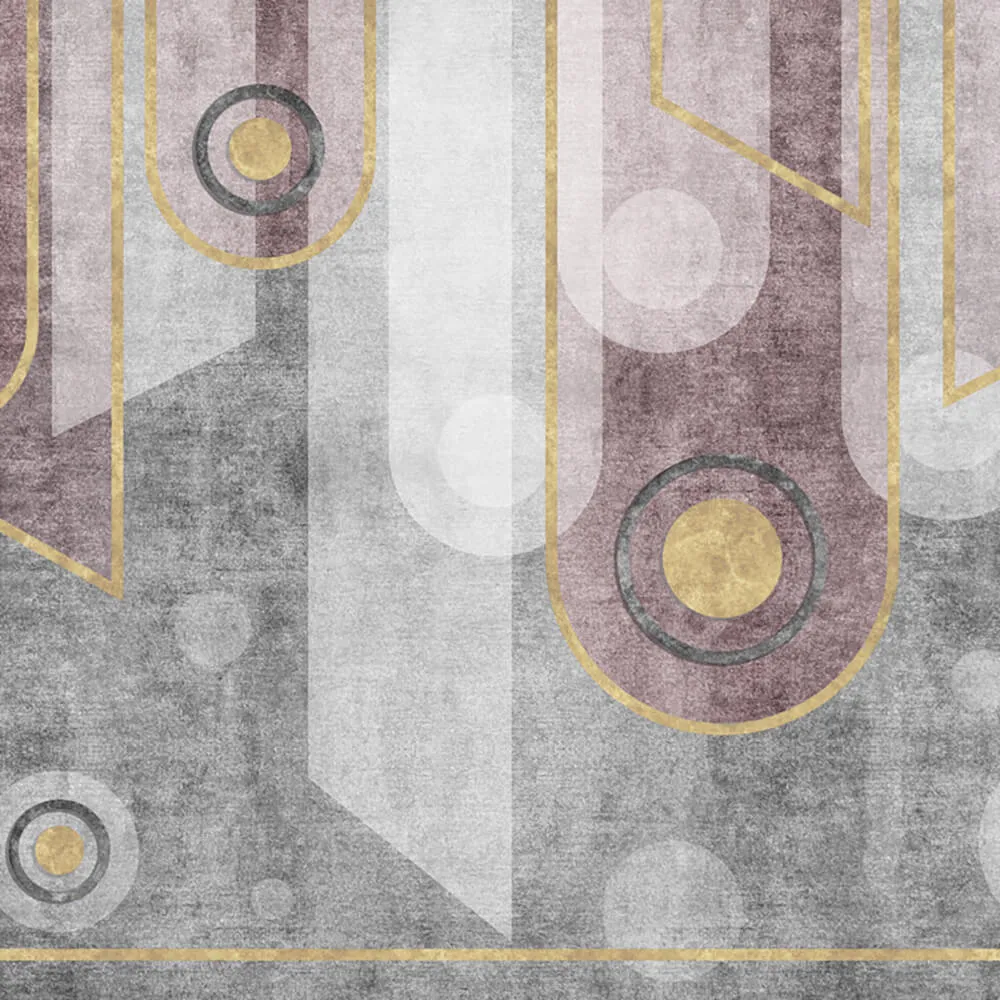 Perspektiva – Wallpaper Vintage geometric composition 3D Model