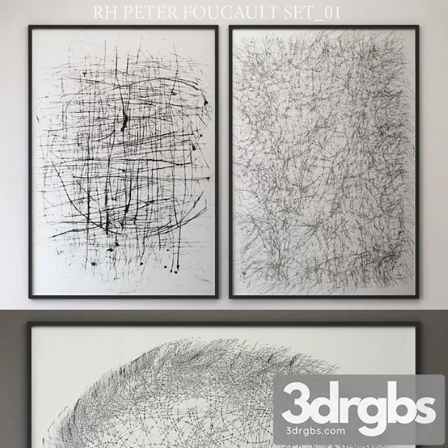 Peter foucault set 01 3D Model Download