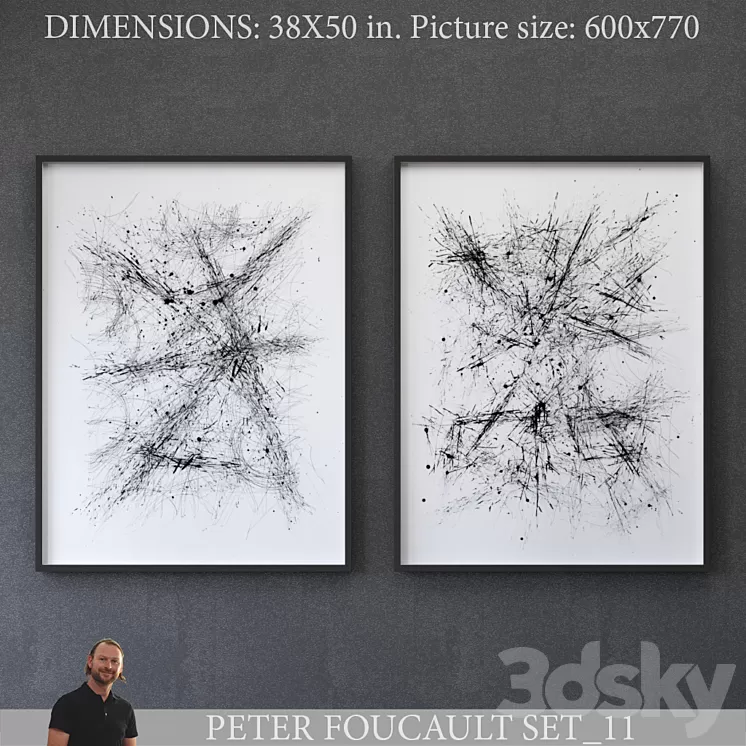 PETER FOUCAULT Set-11 3D Model