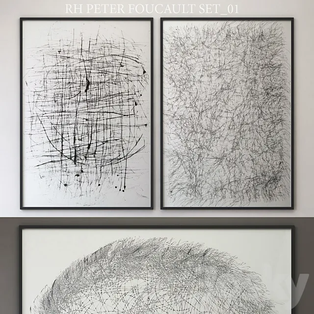 Peter Foucault Set_01 3D Model Peter Foucault Set_01 3D Model