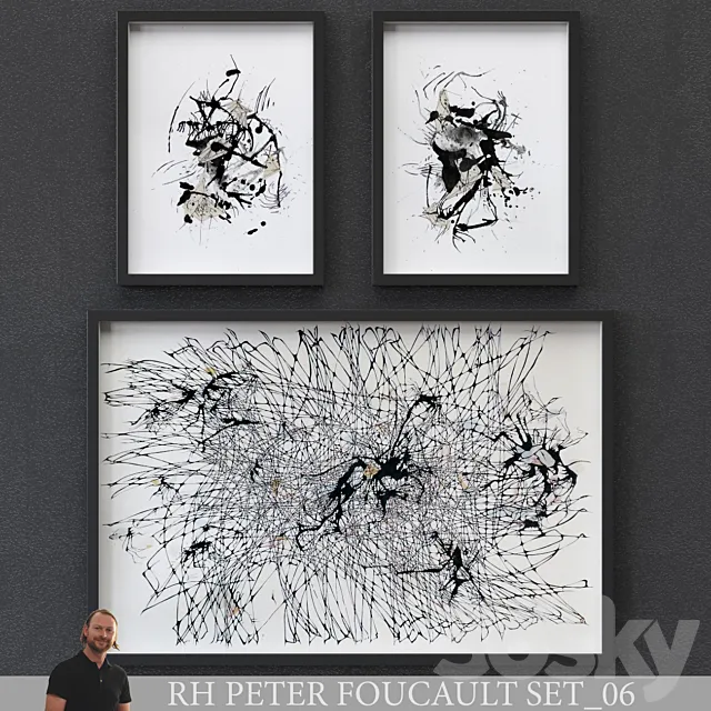 Peter Foucault Set_06 3D Model Peter Foucault Set_06 3D Model