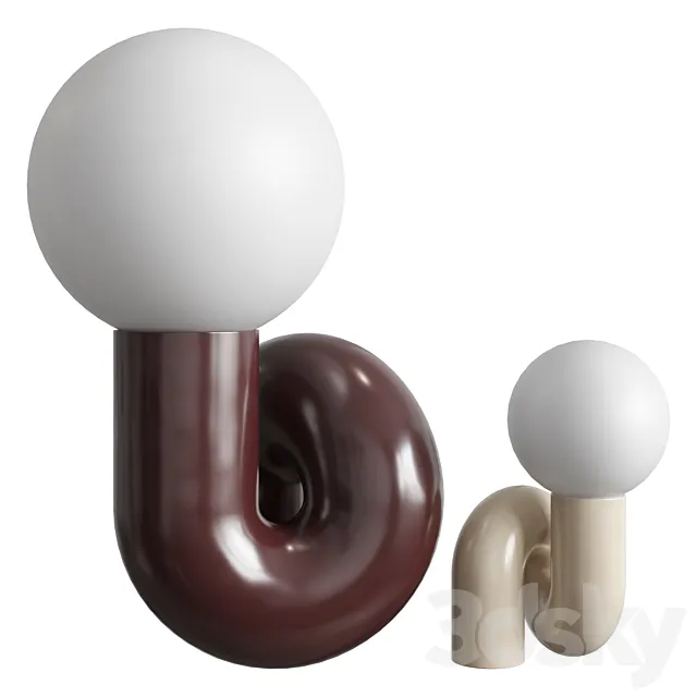 Petite Friture Neotenic 3D Model Petite Friture Neotenic 3D Model