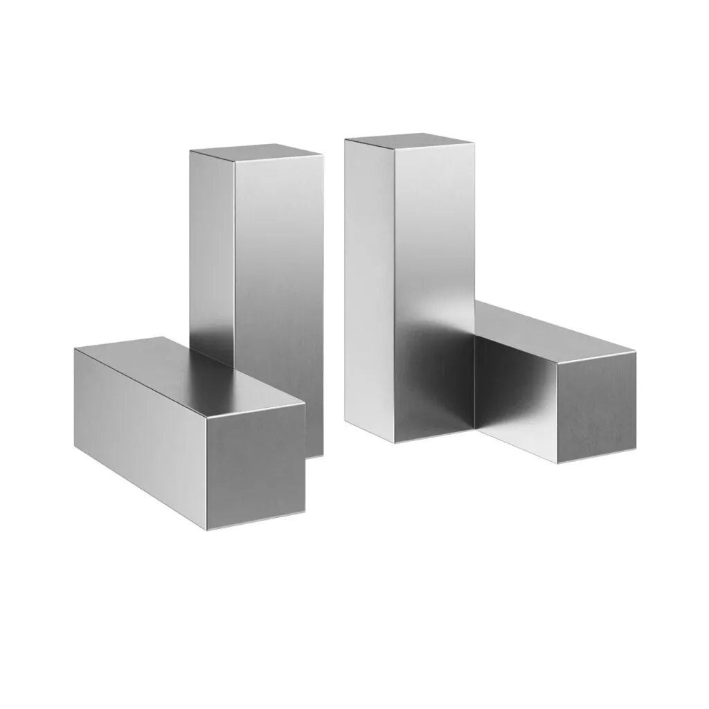 Pewter Bookends by When Objects Work
