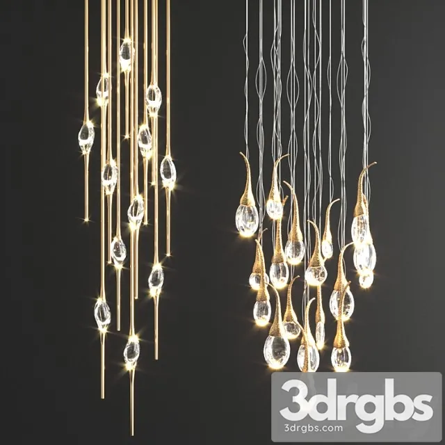 Pezzo mancante & seed cloud chandelier Pezzo mancante & seed cloud chandelier