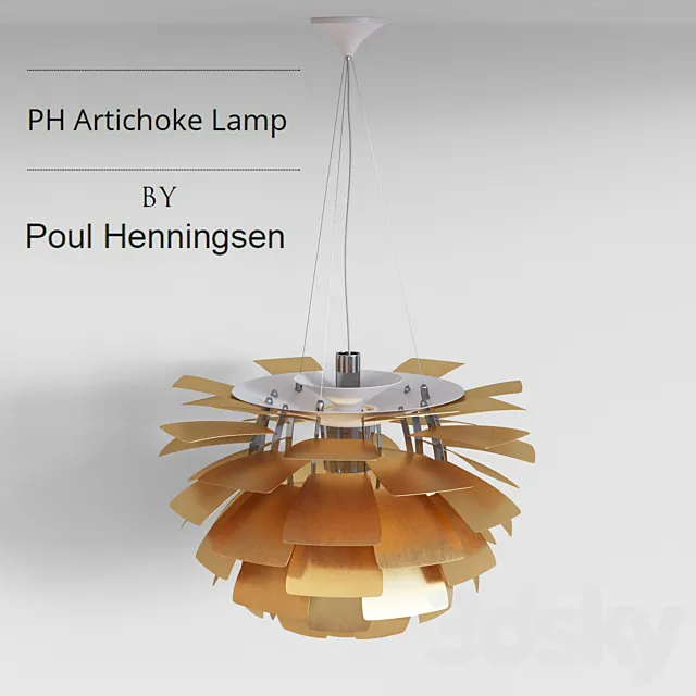 PH Artichoke Pendant Lamp by Paul Henningsen 3DModel