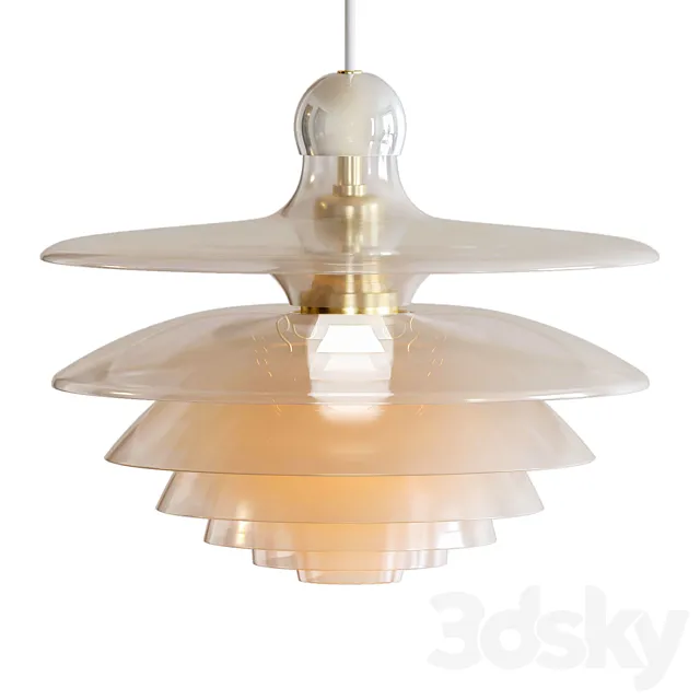 PH Septima Pendant Louis Poulsen 3D Model