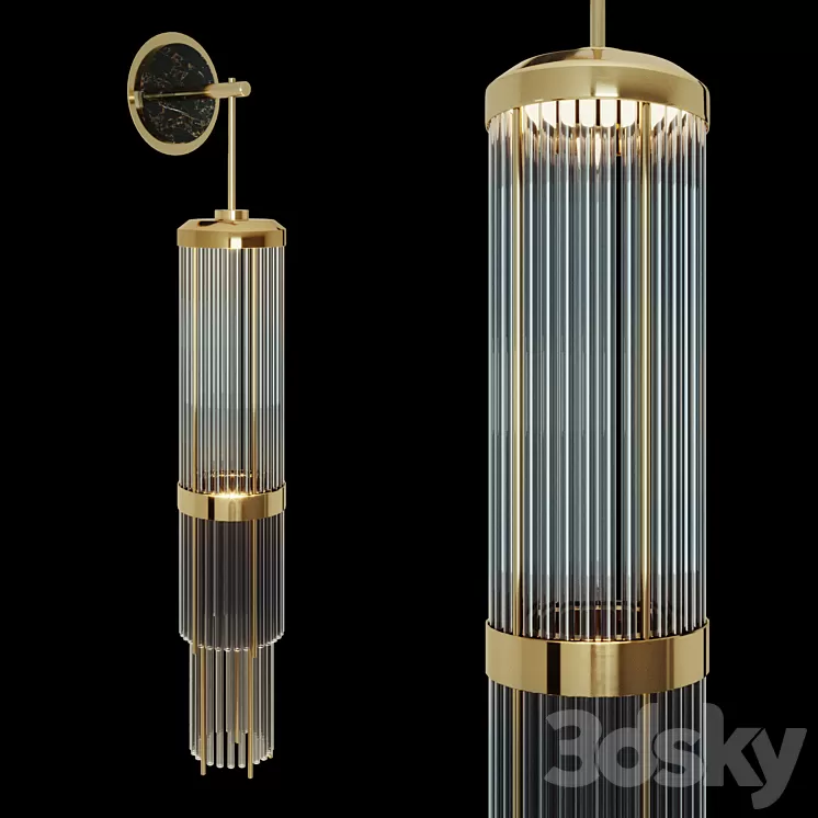 Pharo II wall 3D Model