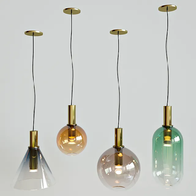 Phenomena Suspended Light 3DModel Phenomena Suspended Light 3DModel