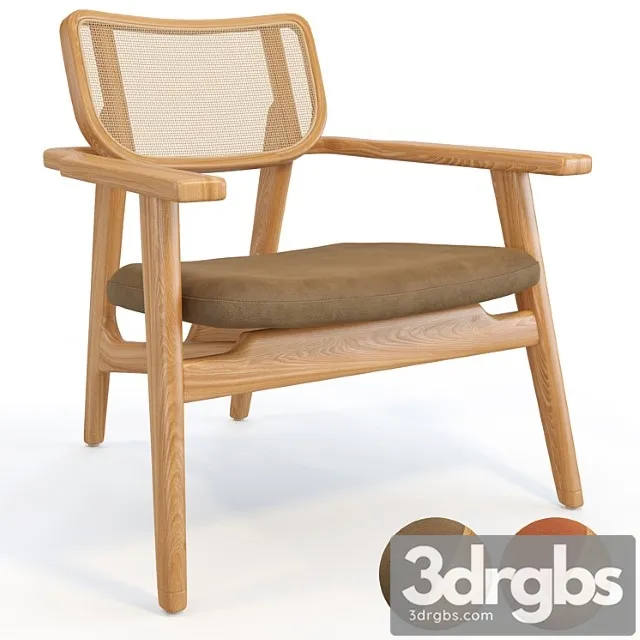 Phileas 1 Armchair 3D Model Download