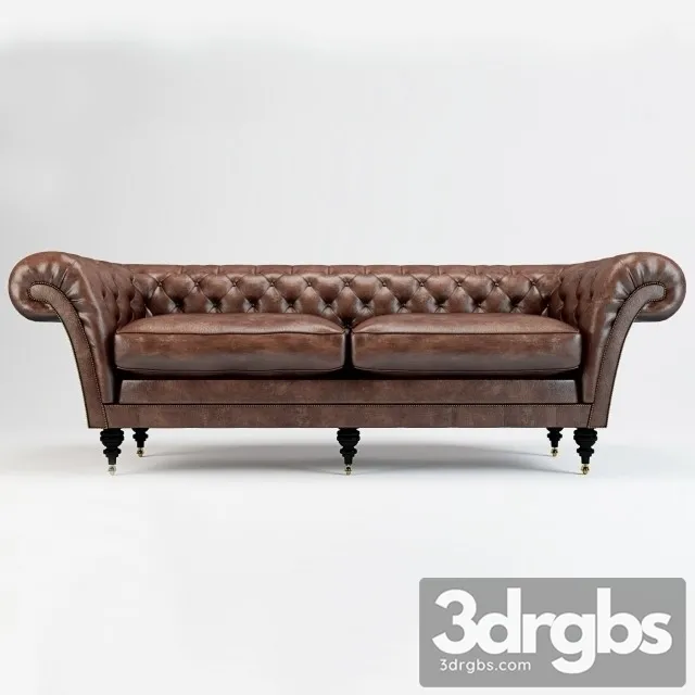 Philip Stanhope Sofa Chesterfield 3D Model Download Philip Stanhope Sofa Chesterfield 3D Model Download