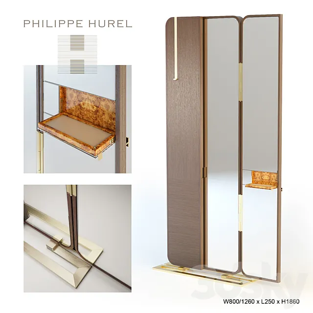 Philippe Hurel Triple je (u) 3D Model