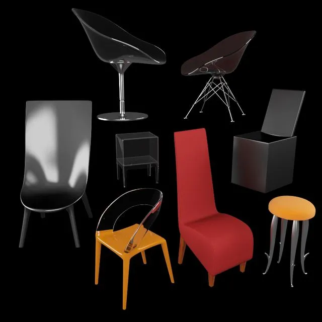 Philippe Starck 3D Model