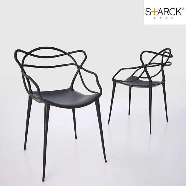 PHILIPPE STARCK chair 3D Model PHILIPPE STARCK chair 3D Model