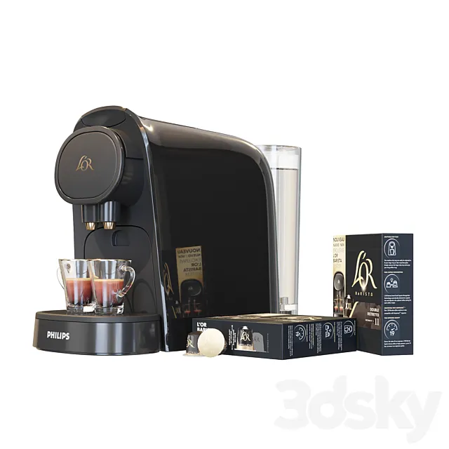 Philips LOR Barista 3D Model Philips LOR Barista 3D Model