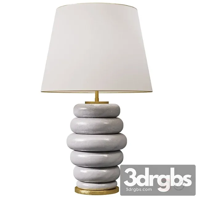 Phoebe stacked table lamp 3D Model Download Phoebe stacked table lamp 3D Model Download