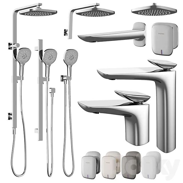 Phoenix Nuage Collection 3D Model