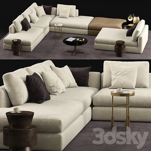 Phoenix sofa – MisuraEmme 3DModel