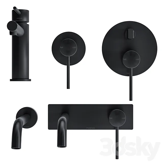 Phoenix Tapware Vivid Collection 3DModel