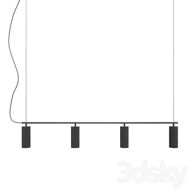 PHOLC brand pendant light Donna line 3DModel