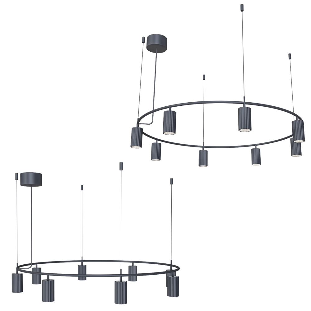 Pholc – Chandelier Donna Circle 100 3D Model