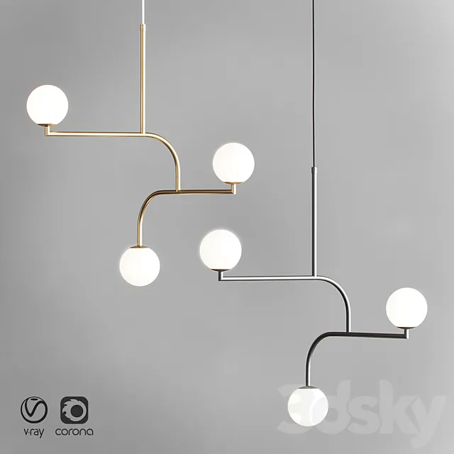 Pholc mobil 70 100 pendant 3D Model