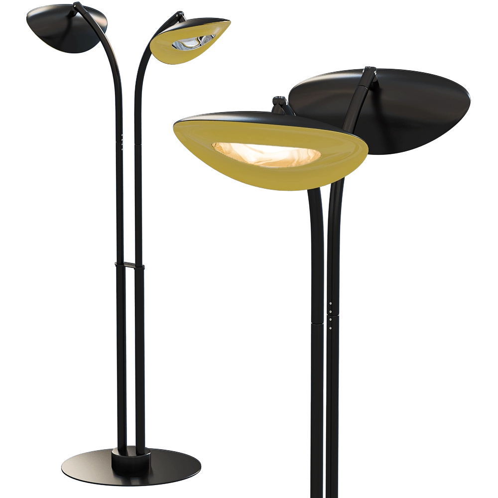 Phormalab – Floor double standing lamp with short arc Hotdoor HCA21 3D Model