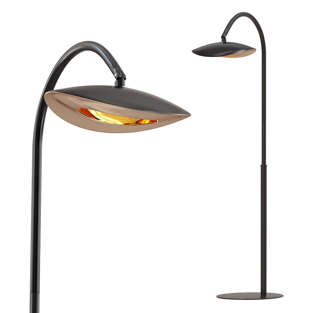 Phormalab – Floor standing lamp with arc Hotdoor HCA03 3D Model