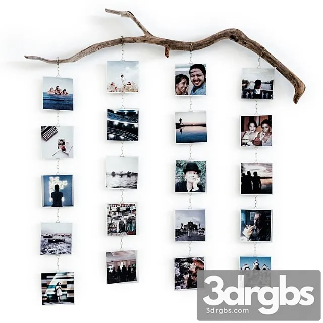Photo Branch 3D Model Download