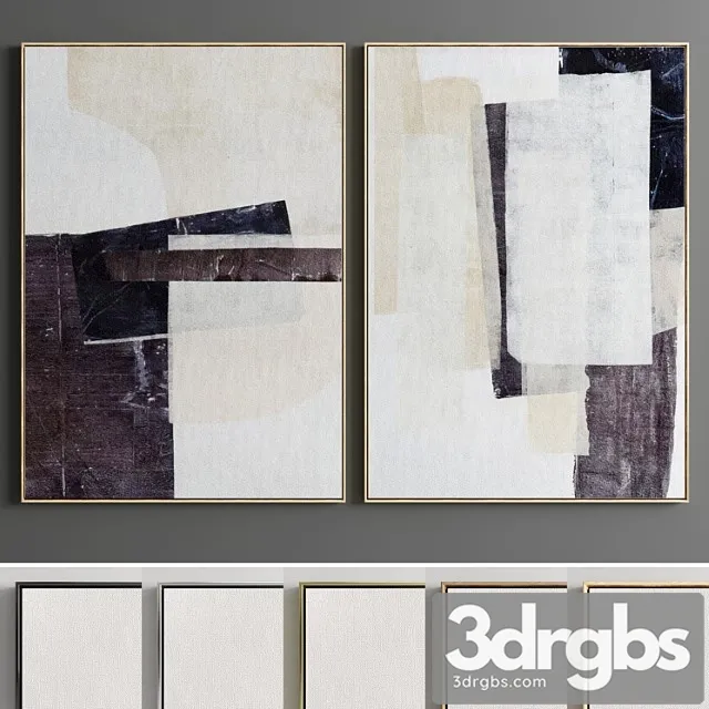 Photo Frame 123 3D Model Download