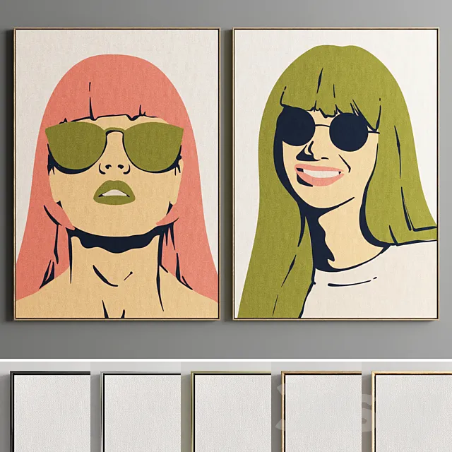 Photo frame 30 3D Model