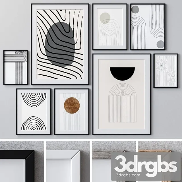 Photo frames set 1338 Photo frames set 1338