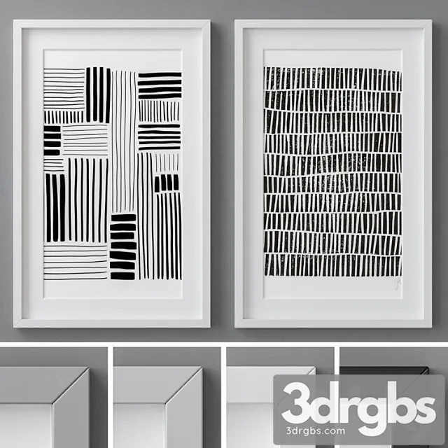 Photo frames set 302 Photo frames set 302