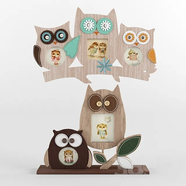 Photo Frames Sovushki 3DModel Photo Frames Sovushki 3DModel