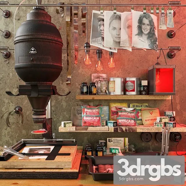 Photo80 3D Model Download