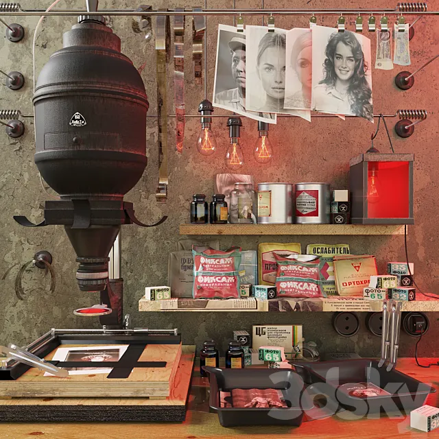 Photo80 3D Model Photo80 3D Model