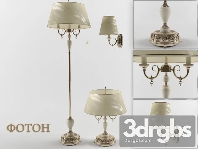 Photon Lamp Set 3D Model Download Photon Lamp Set 3D Model Download