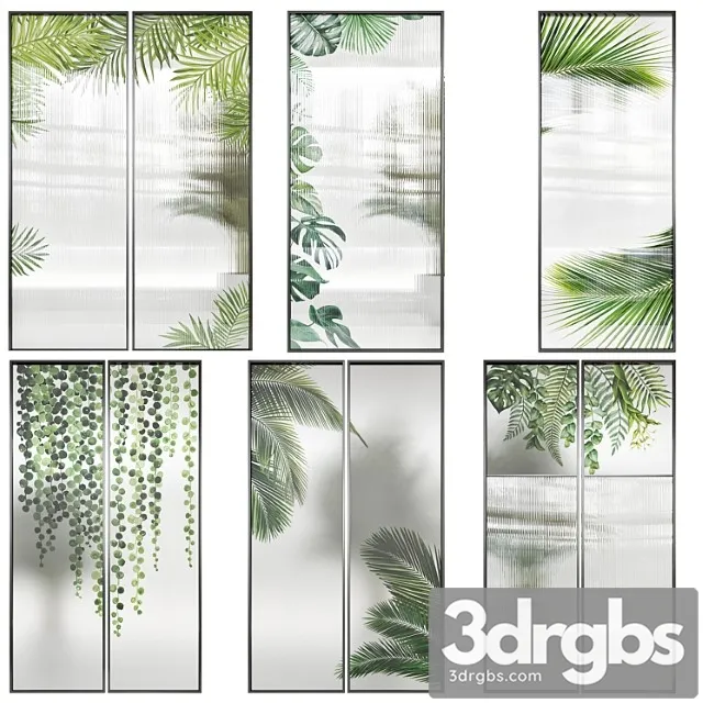 Phyto glass partition 3D Model Download