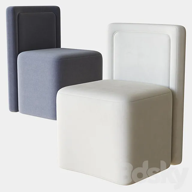 pia chair christophe delcourt 3DModel