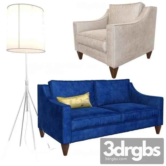 Piadge Sofa 3D Model Download Piadge Sofa 3D Model Download