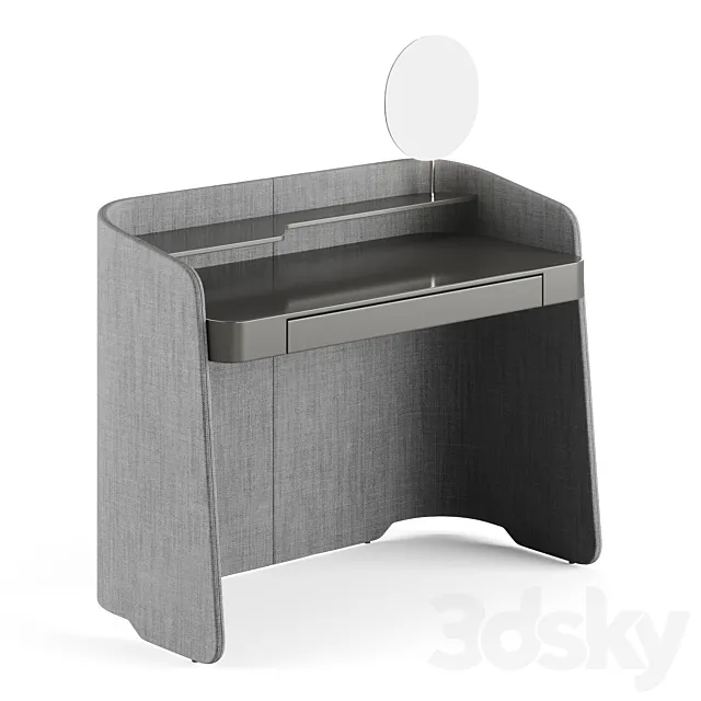 Pianca Chloe Vanity with Mirror 3D Model