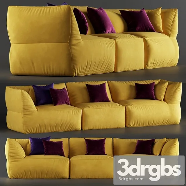 Pianca eden sofa 2 3D Model Download Pianca eden sofa 2 3D Model Download