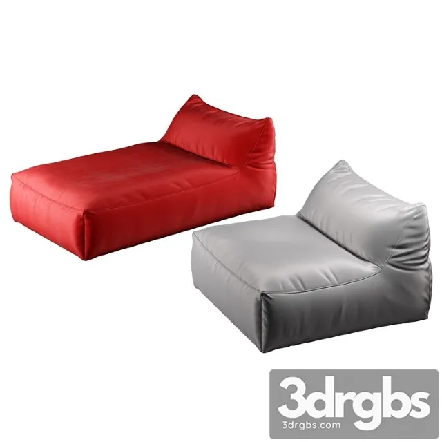 Pianca limbo dormeuse 2 3D Model Download