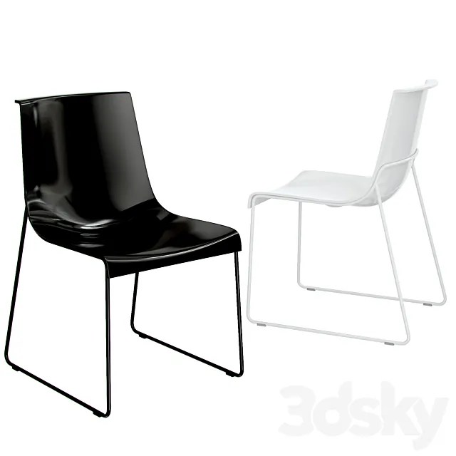 Pianca Nuvola Chair 3D Model Pianca Nuvola Chair 3D Model