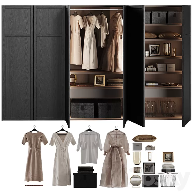Pianca Verona Wardrobe 3D Model Free Download