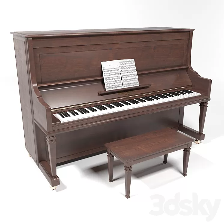 piano 3D Model
