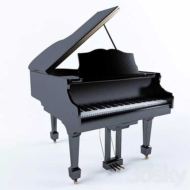 Piano 3D Model