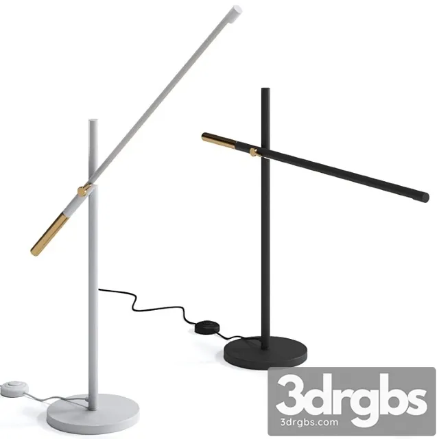 Piano led black table lamp by valaisin gronlund Piano led black table lamp by valaisin gronlund