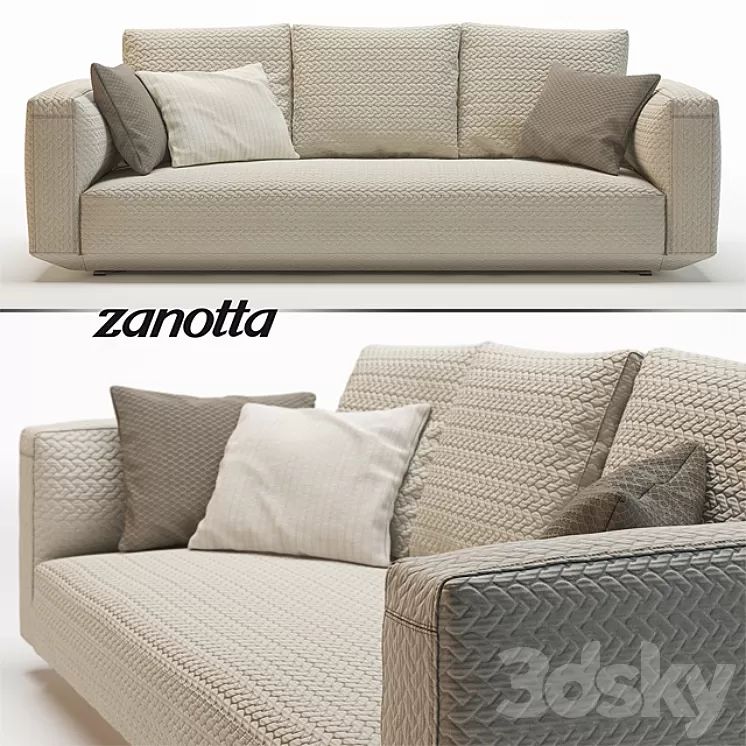Pianoalto Sofa 3D Model