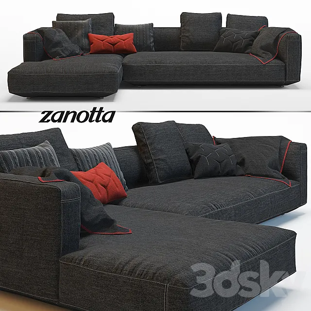 Pianoalto Sofa 3DModel Pianoalto Sofa 3DModel