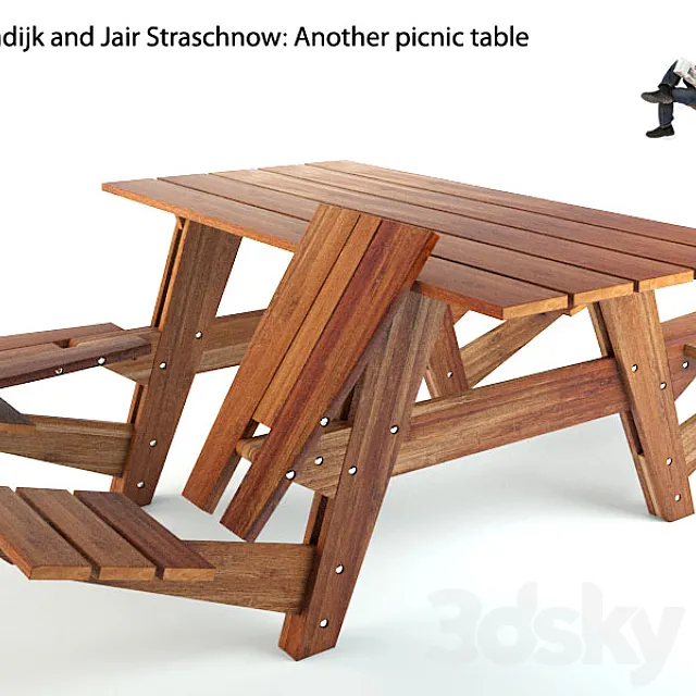 Picnic table 3DModel
